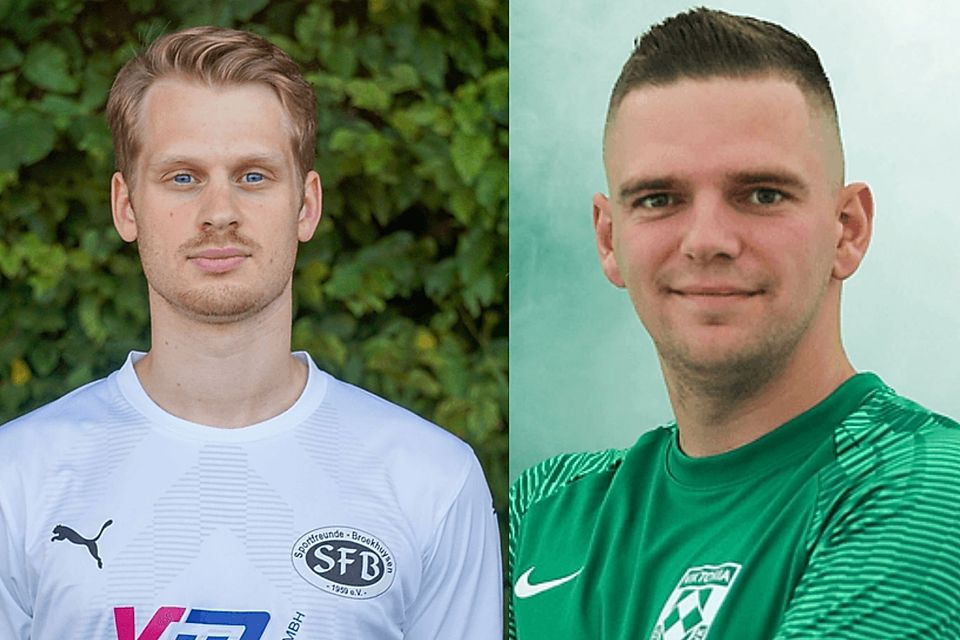 Jan Teegelbeckers (l.) und Jan Roosen trafen am Sonntag. 