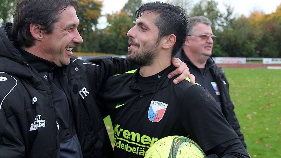 Jürgen Stadler (li.) und Valmir Aljilji arbeiteten in Altdorf bereits erfolgreich zusammen