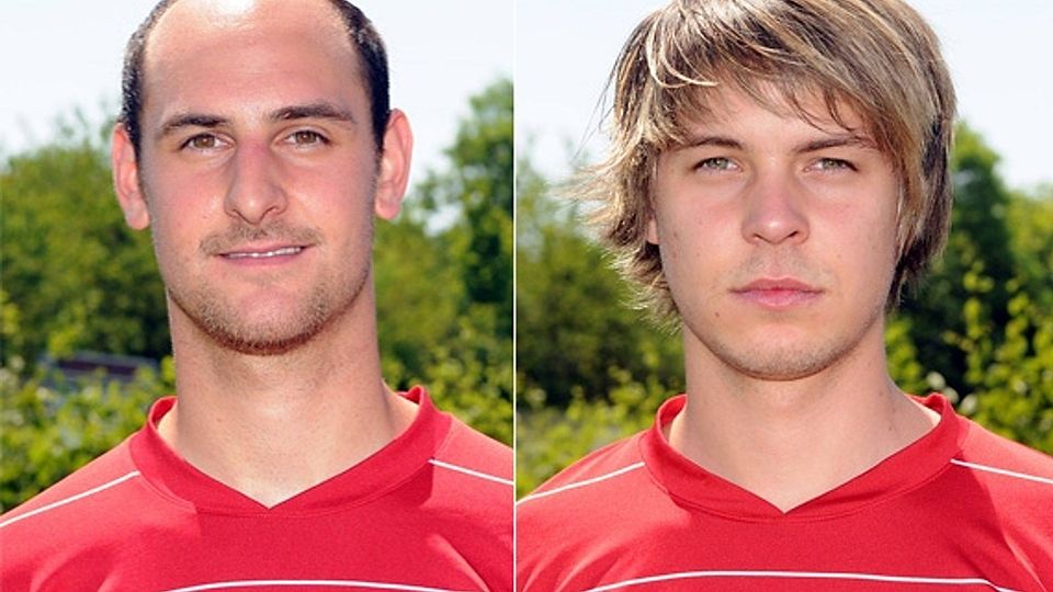 Alexander Schmalhofer (li.) und Nico Grabl verlassen den SVH im Winter. F: SVH