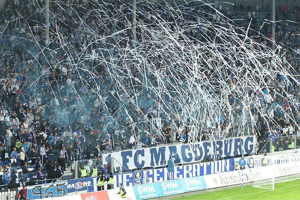 Die Fans des 1. FC Magdeburg können sich auf Energie Cottbus freuen.  Foto: Rinke