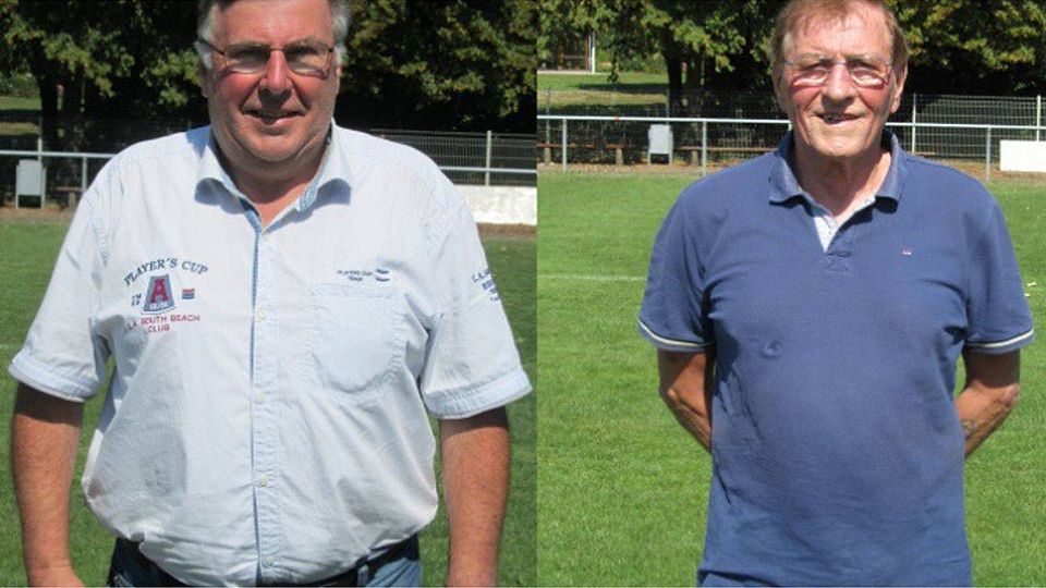 Max Mauser (links) und Jürgen Rampmaier sind zwei emsige Schaffer beim FV Sulzbach.