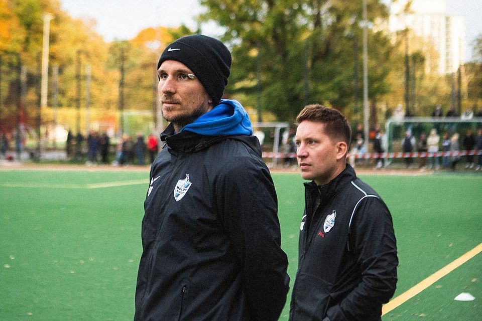 Pinguin Erfolgstrainer Simon Falke und Co Martin Kemter
