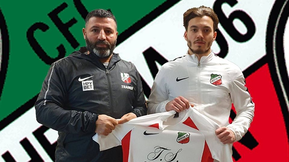 Onur Yesili (r.) verstärkt ab sofort den Oberligisten Hertha 06.