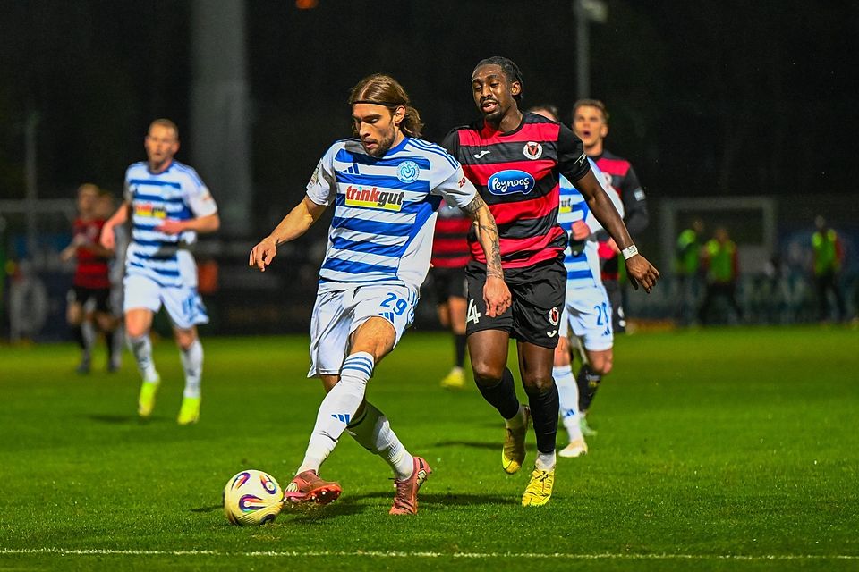 Der MSV spielt bei Viktoria Köln.