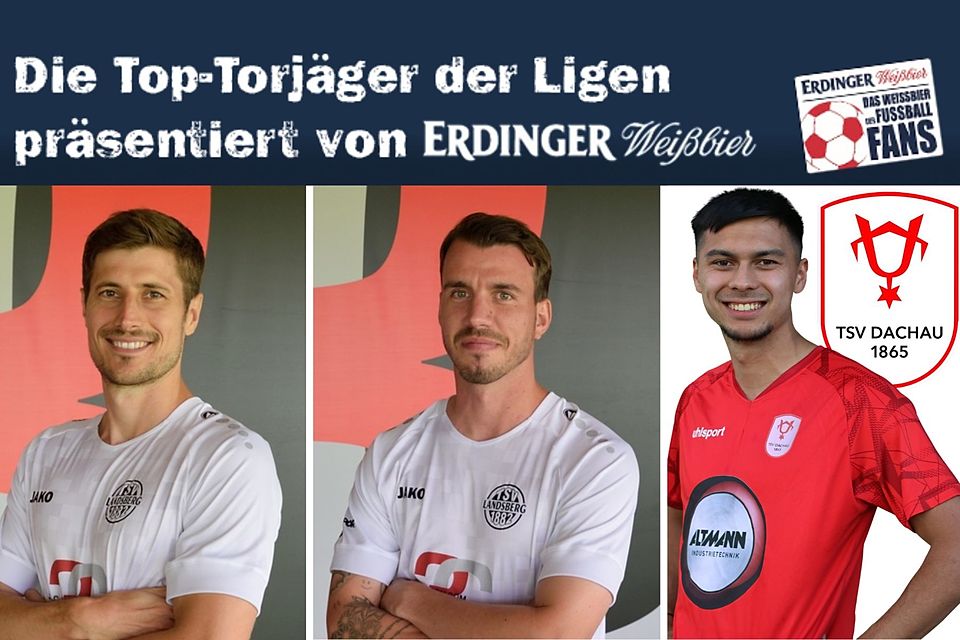 Landsberger Duo an der Spitze: Karger (m.) führt vor Teamkollege Krautschneider (l.) und Kosuch (r.).