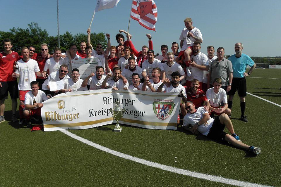 Der FC Metterich hat den Kreispokal gewonnen und will jetzt auch den Aufstieg