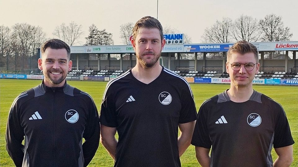 Das Foto zeigt (v.l.): Marius Kattenbeck, Markus Schulten und Michael Stapper.