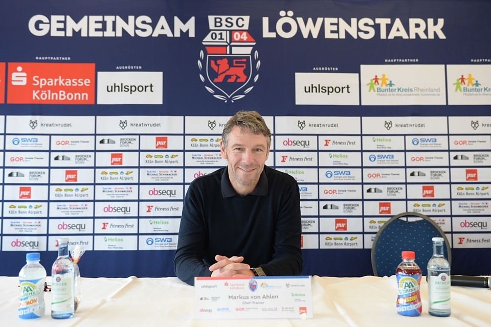 Markus von Ahlen ist neuer Cheftrainer des Bonner SC.