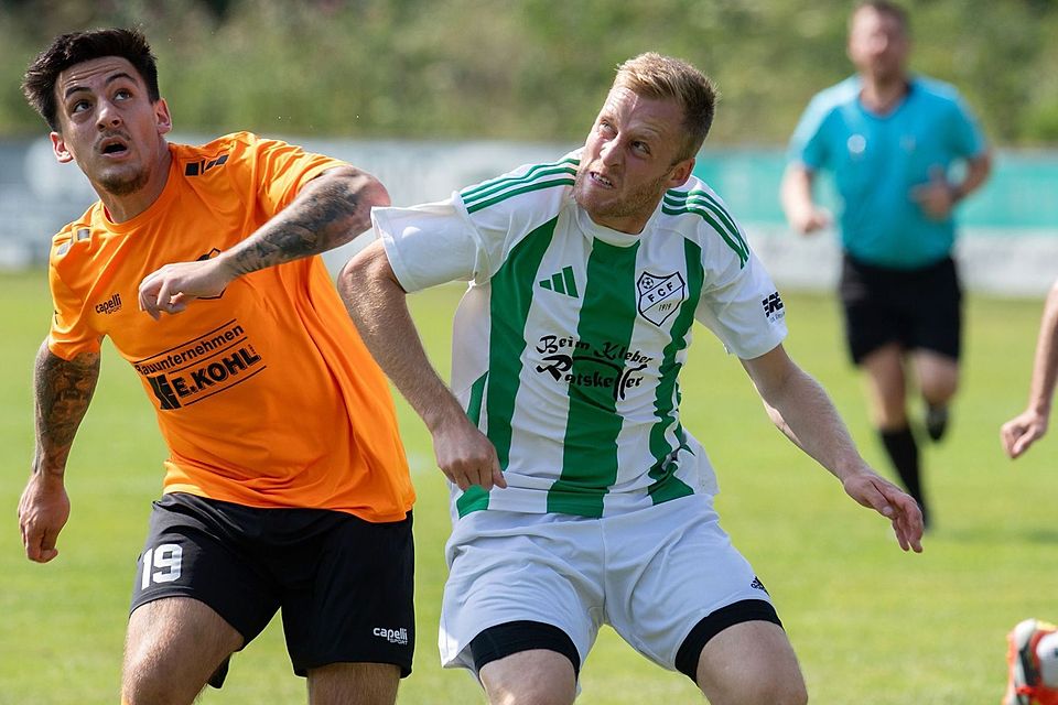 Kann der ordentlich gestartete Aufsteiger FC Furth im Wald (rechts) auch gegen die formstarke SpVgg Vohenstrauß bestehen?