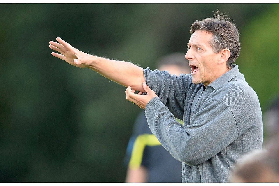 Buchs neuer Coach: Thomas Adler. F: Zink