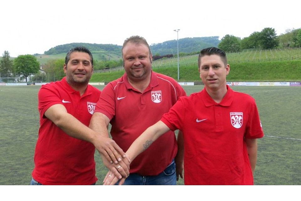 Von links nach rechts: Gianluigi Palma, Vorstandsvorsitzender Reimund Bechthold und Steffen Grünzig | Foto: Verein
