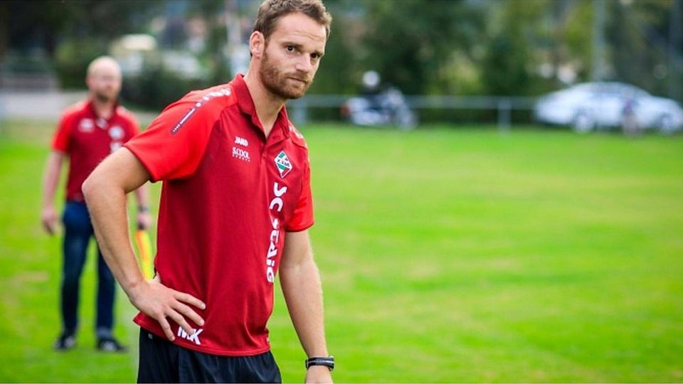 Alles im Blick: Trainer Martin Klarer.  Matthias Kessler