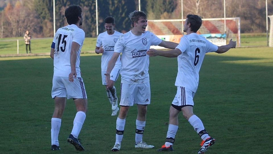 Trotz des deutlichen Ergebnisses hatte der TSV Burggen/Bernbeuren gegen den TSV Finning viel Mühe.