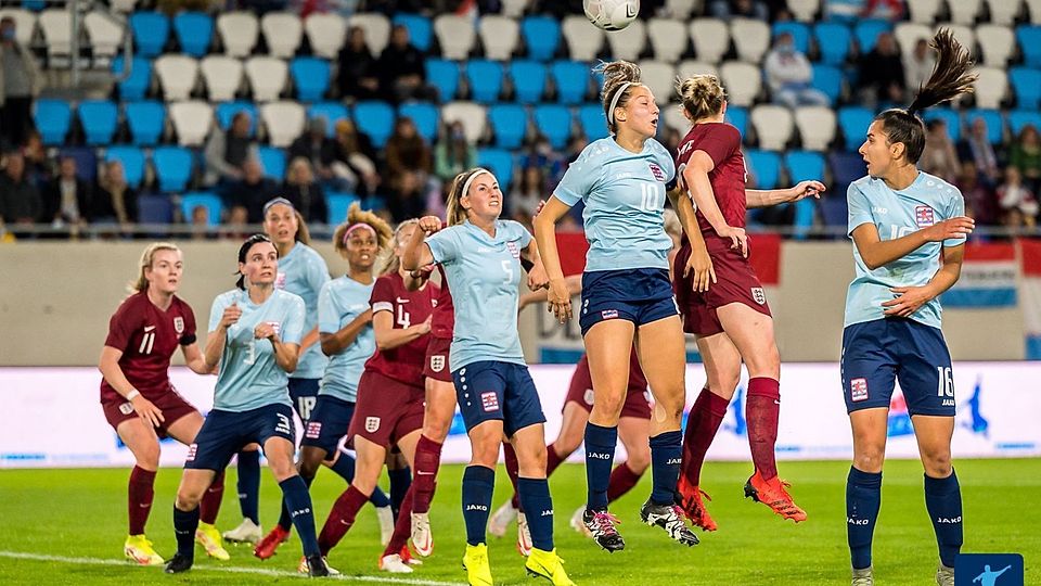 Vor drei Jahren spielten Laura Miller und Co. u.a. gegen England im "Stade de Luxembourg"