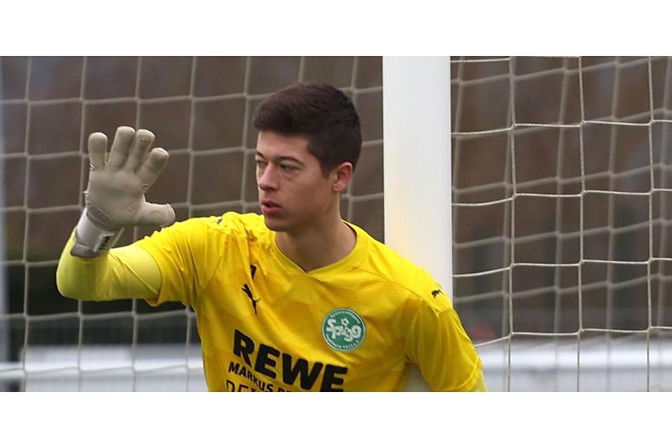 Ingelheims Keeper Bastian Rossmanith	Foto: Mario Luge