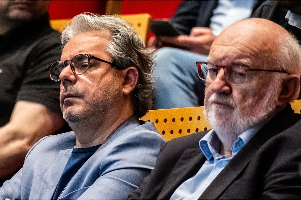 Tun di Bari (l.) und Nicolas Schockmel vertraten die FLF