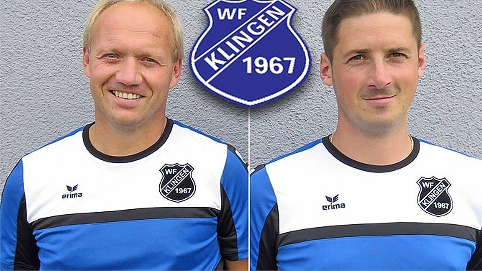 Klingens Trainer-Duo Frank Lasnig (links) und Andreas Rappel (rechts) gibt auch in der neuen Saison die Kommandos.  Fotos: Christoph Knaopp