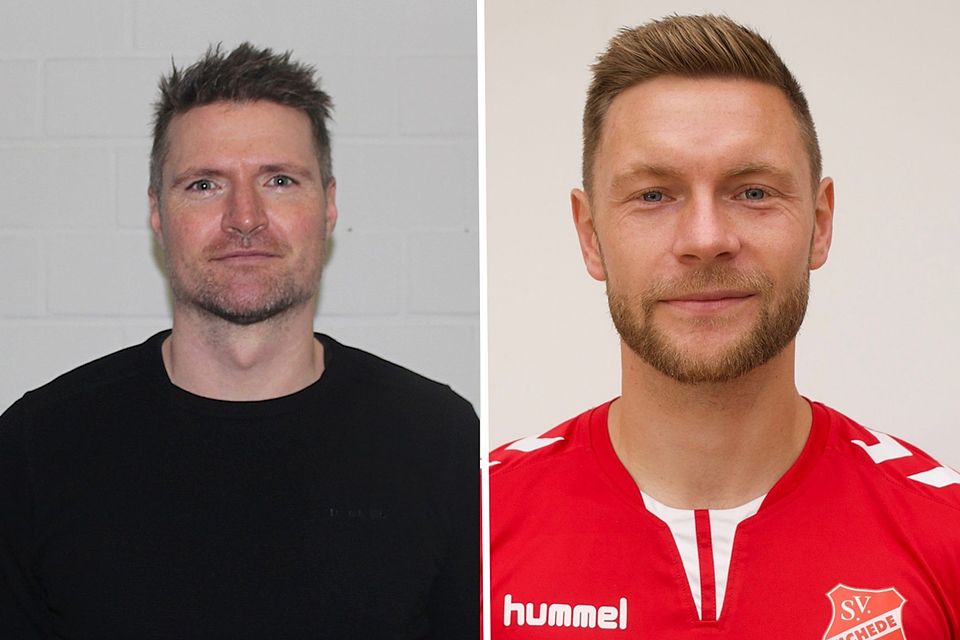 Während Jan-Henrik Schmidt (li.) ab der neuen Saison den Posten des sportlichen Leiters übernimmt, wird Sascha Steinfeldt den Co-Trainer-Posten übernehmen.
