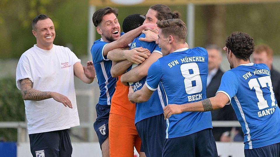 Der SVN München konnte gegen den FC Töging einen souveränen Heimsieg bejubeln.