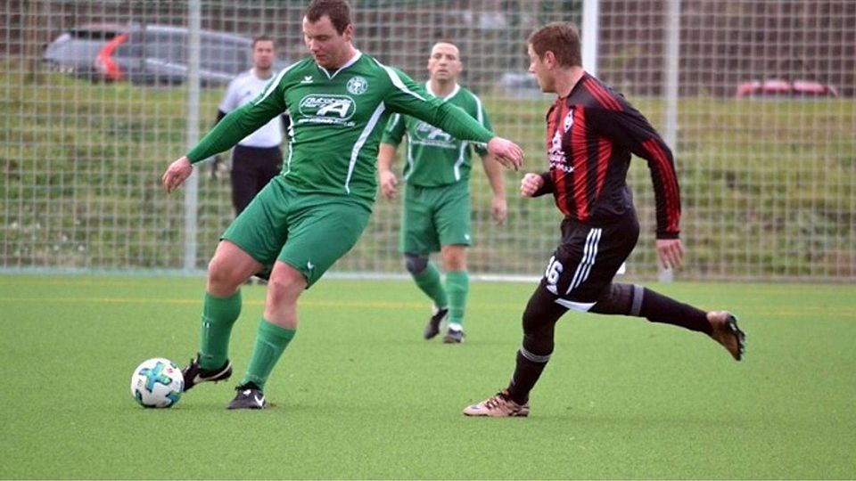 Thale II (in grün) ist aktuell gut in Form.               F: J. Rudnick