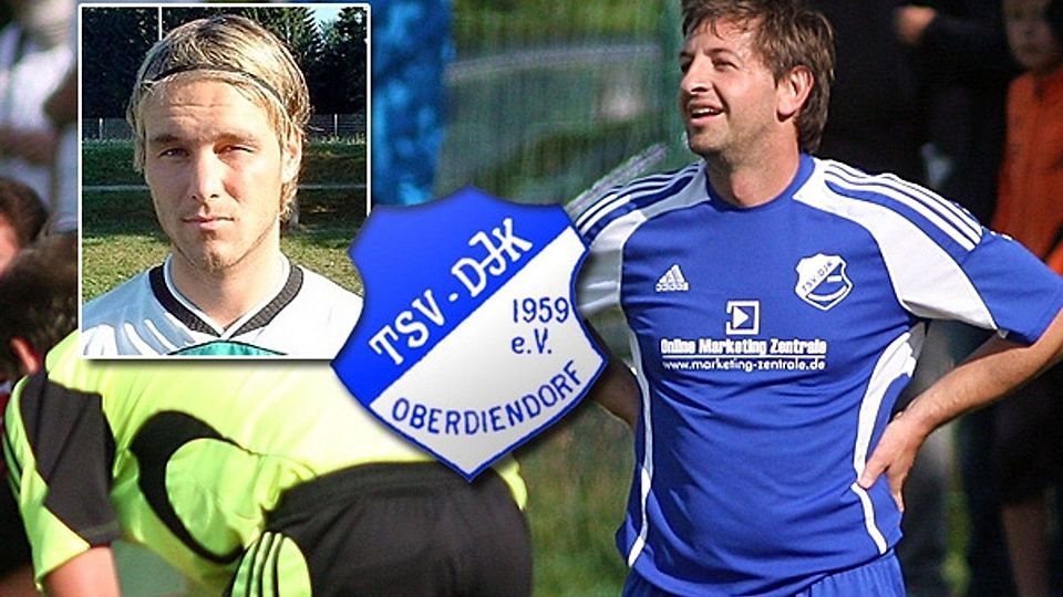 Michael Eder (kl. Bild) kehrt zu seinem Heimatverein zurück - Mike Kolarsch verlängert Trainerkontrakt. Montage: Wagner