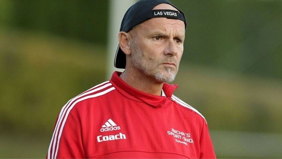 Manfred Vogt, Trainer des FC Schöndorf.