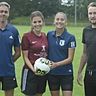„Gemeinsame Sache“ machen jetzt die Fußballfrauen der SG Pretzier/Chüden und die des SSV 80 Gardelegen. Trainiert wird die Mannschaft von Lars Neumann (l.) und Daniel Burkardt.