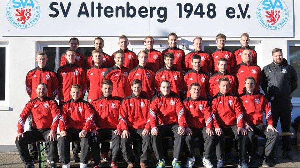 Die 2. Mannschaft des Sv Altenberg