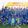 Nach 2022 ist der FV Illertissen auch 2023 bayerischer Totopokal-Sieger. 