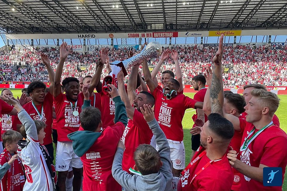 Rot-Weiss Essen hat den Niederrheinpokal 2023 zum wiederholten Male gewonnen. 