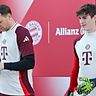 Manuel Neuer (links) könnte am Mittwoch von Max Schmitt vertreten werden.