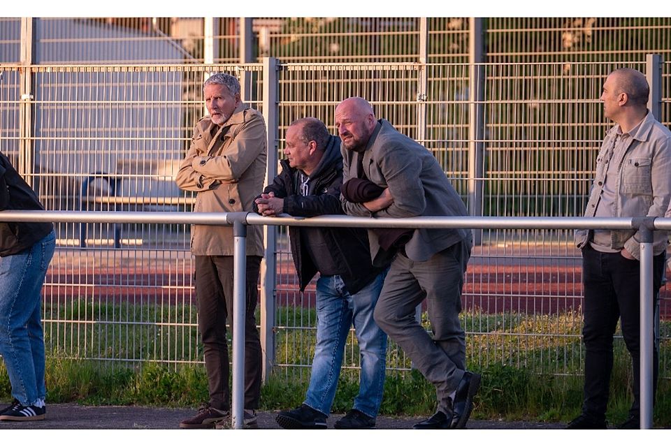 Schon seit einigen Spielen immer anwesend (v.l. Carsten Pröpper, Karsten Schievelbusch, Christian Vorbau 