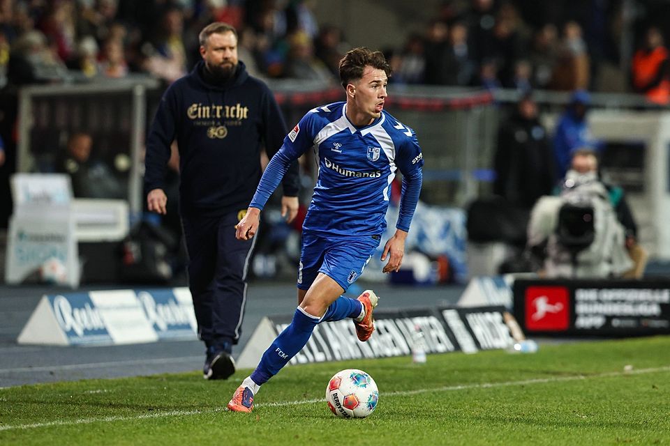 Noah Pesch, zuletzt an den 1. FC Magdeburg verliehen, gehört Borussia Mönchengladbach. Noah Pesch, zuletzt an den 1. FC Magdeburg verliehen, gehört Borussia Mönchengladbach.