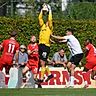 Spielzene aus der Partie Bahlinger SC gegen FC 08 Villingen