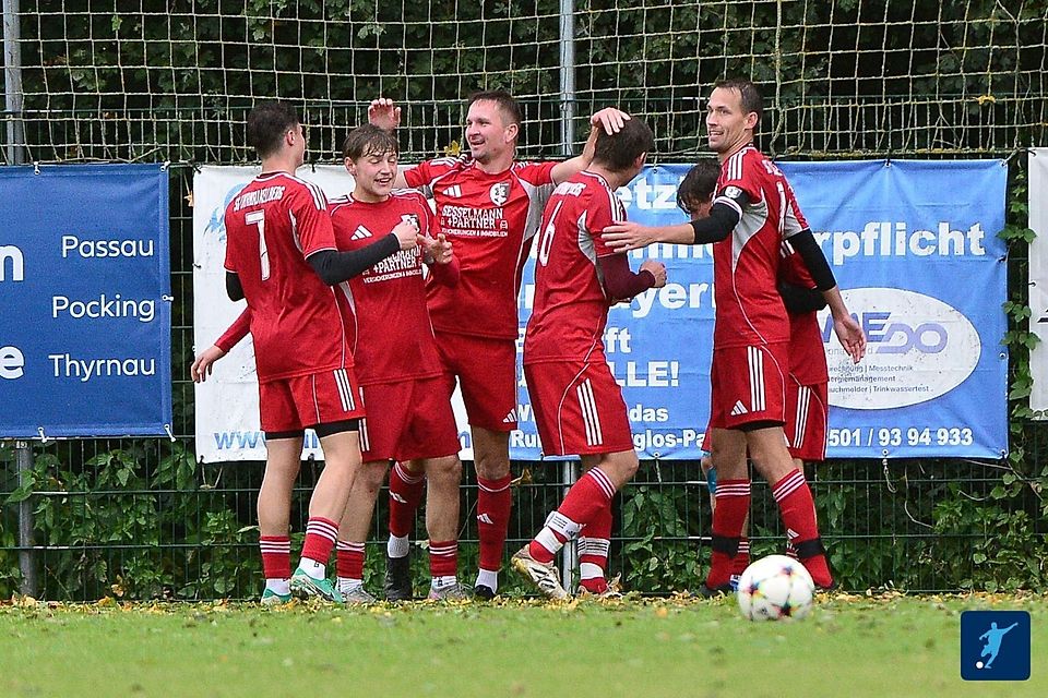 Aufatmen: Zweiter Saisonsieg für die SG Thyrnau/Kellberg. 