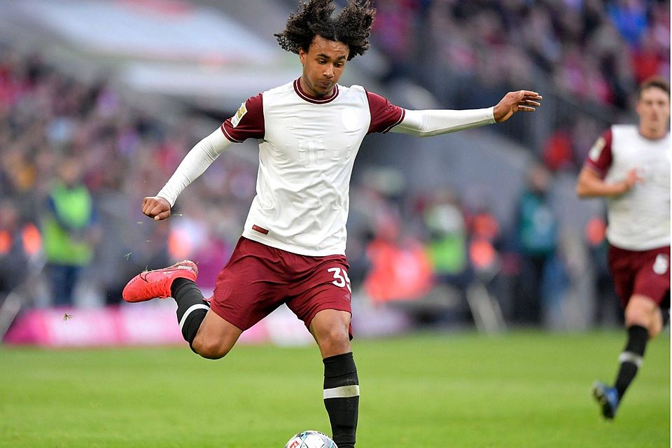 Joshua Zirkzee kommt in fünf Bundesliga-Spielen bisher auf drei Treffer. mis Joshua Zirkzee kommt in fünf Bundesliga-Spielen bisher auf drei Treffer. mis