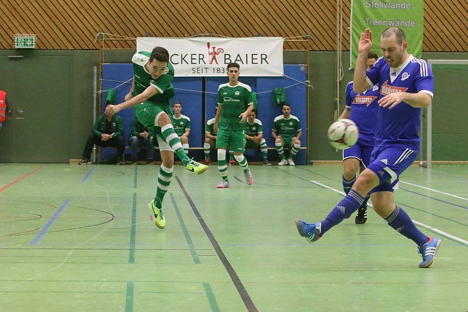 Der VfL Herrenberg (grün) und der VfL Sindelfingen treffen in der Vorrunde aufeinanderFoto: Bäuerle