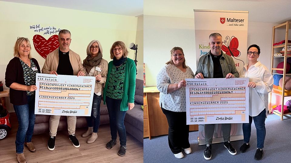 Zlatko Blaskic stellt die diesjährigen Empfänger der Spendenaktion auf Instagram vor.