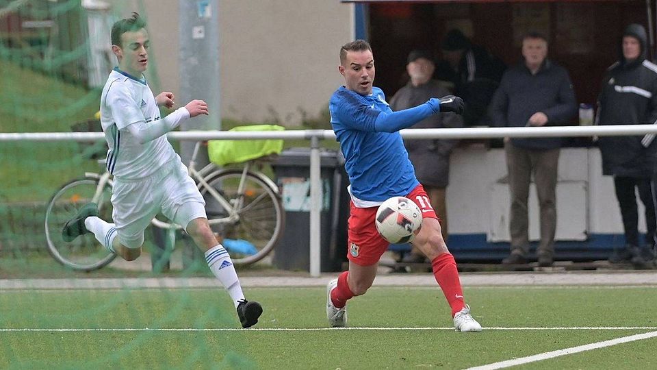 Hamdi Chamkhi stürmt für Berlin United.