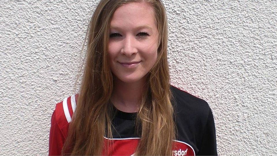 Katharina Pfeil erzielt die frühe Führung für den TSV