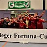 Revanche geglückt: Bersenbrück feiert den Triumph beim Fortuna-Cup Foto: Andreas Hömer