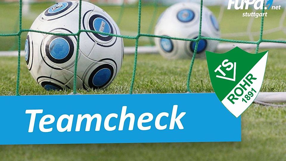 Der TSV Rohr II im Teamcheck.