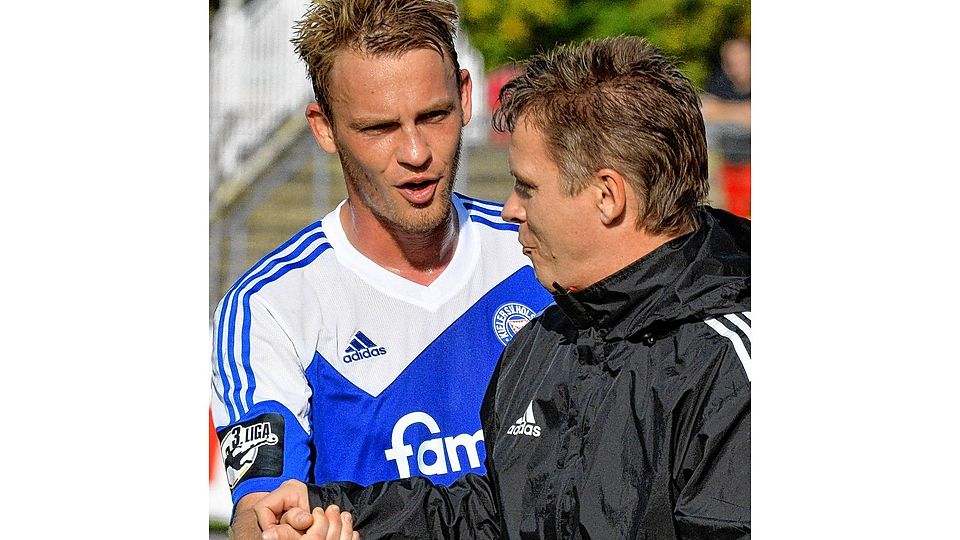 Holstein-Kapitän Rafael Kazior ist auf dem Platz der verlängerte Arm von Trainer Karsten Neitzel.