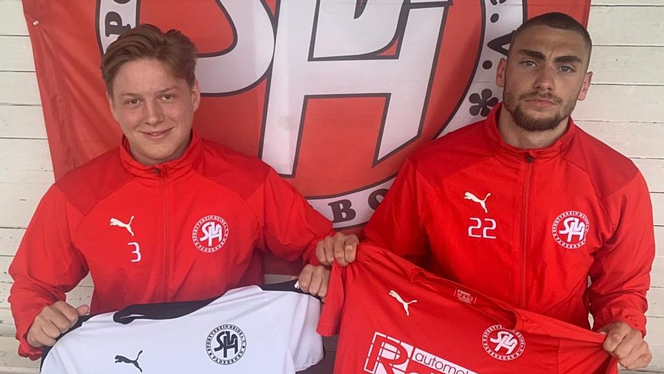 Mit (v.l.) Alexander Schulte und Luka-Nikolas Driller verstärken zwei Hochkaräter den SV Heide Paderborn.