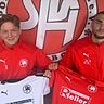 Mit (v.l.) Alexander Schulte und Luka-Nikolas Driller verstärken zwei Hochkaräter den SV Heide Paderborn.