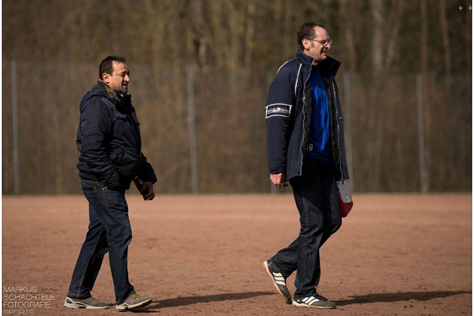 Das Trainer-Duo im Hexental: Sedat Simsek (links) und Reiner König | Foto: Schächtele
