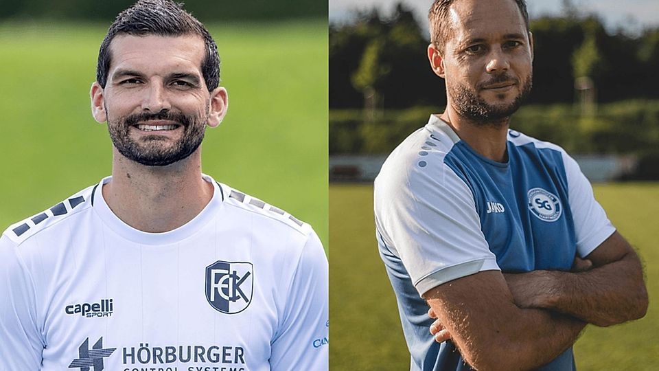 Thomas Rathegeber (li.) coacht den FC Kempten bis zum Sommer, ehe dann Felix Thum übernimmt 
