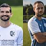 Thomas Rathegeber (li.) coacht den FC Kempten bis zum Sommer, ehe dann Felix Thum übernimmt 