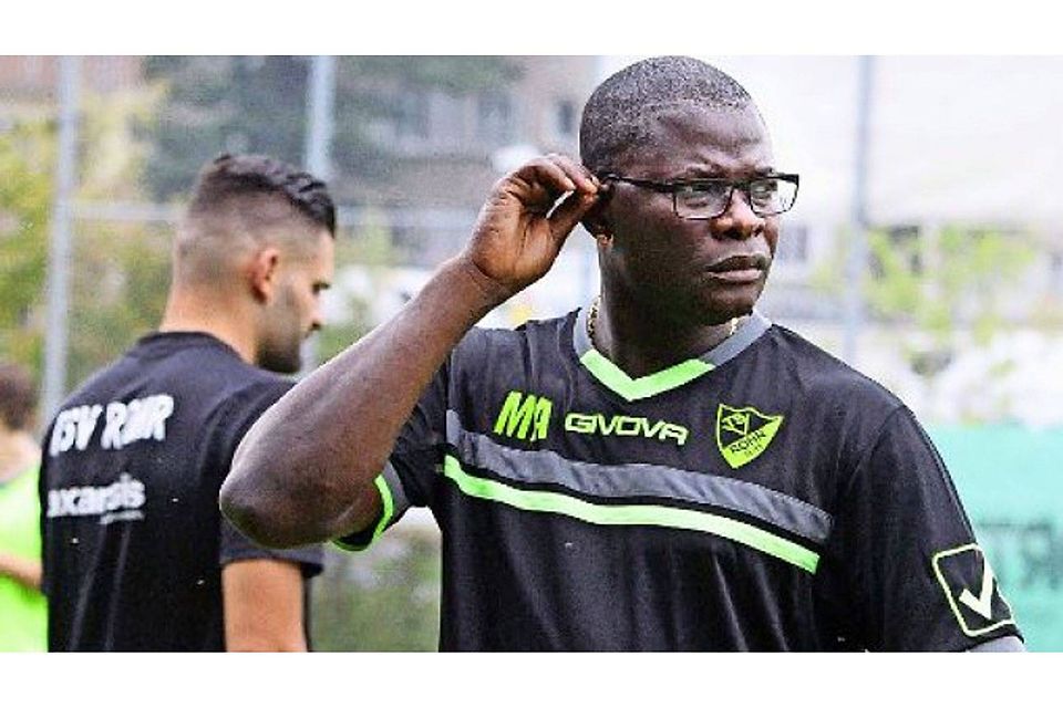 Moudachirou Amadou hat sich nach „Unstimmigkeiten“ von seinem Co-Trainer getrennt. Foto: Yavuz Dural