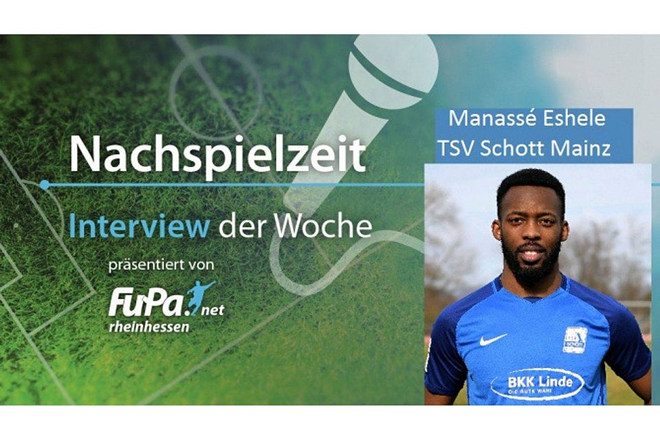 Manassé Eshele äußert sich zur seiner Rückkehr zum TSV Schott Mainz. Den Traum "Profifußballer" hat er noch nicht aufgegeben. F:  Ig0rZh – stock.adobe/Lemb